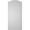 Ekena Millwork Arch Top Surface Mount PVC Gable Vent: Functional, w/ 3-1/2"W x 1"P Standard Frame, 20"W x 42"H GVPAR20X4201SF - alternate 2